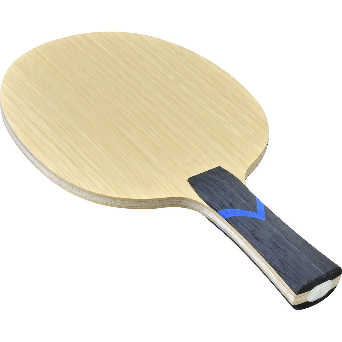 BalsaCarbo X7 22 Blade: Backside Diagonal View of Anatomic Handle Type